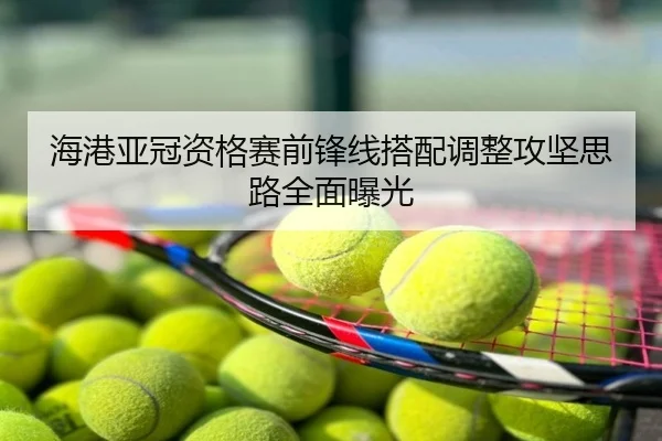 海港亚冠资格赛前锋线搭配调整攻坚思路全面曝光